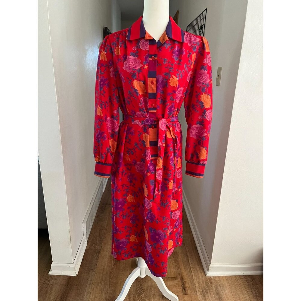 EUC Vintage Country Miss Floral Dress